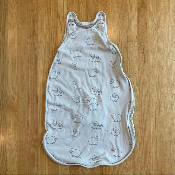 Woolino Cozy Sheep Print Kids Pajama Sleep Sack - Picture 1 of 4